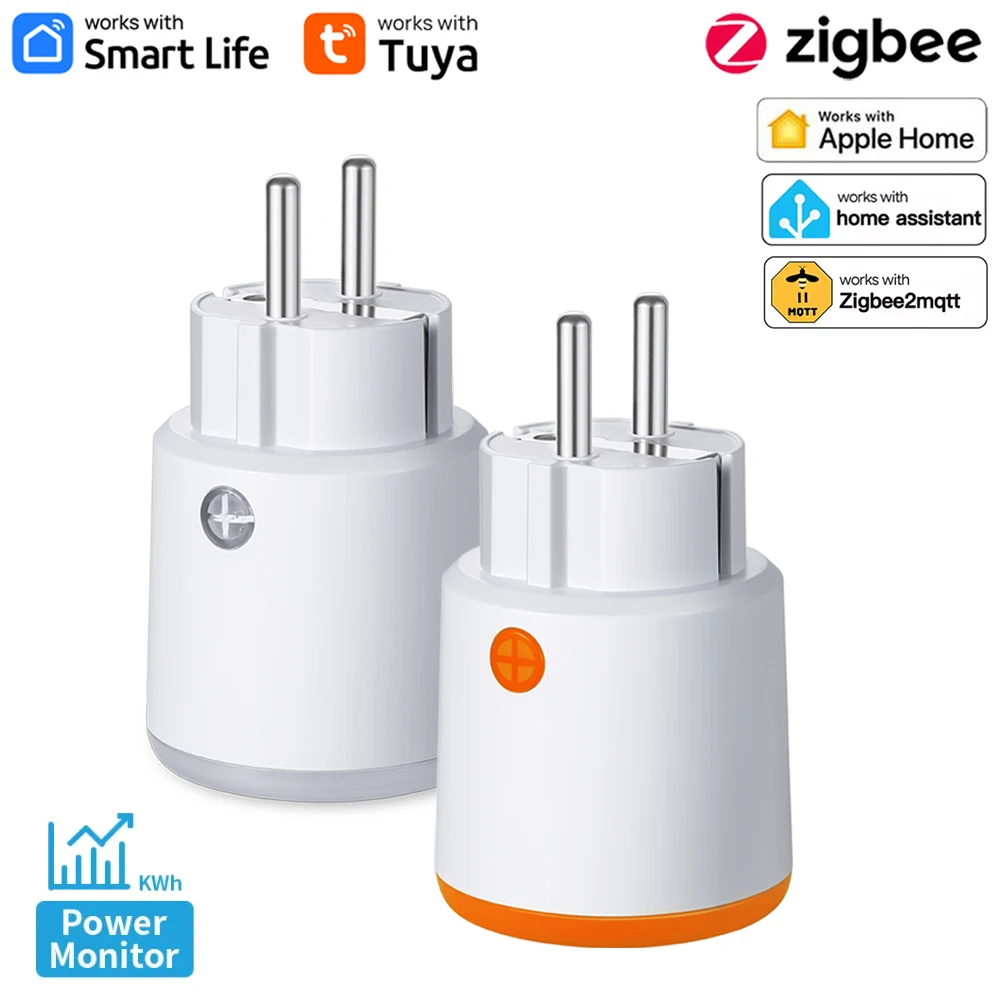 Smart Energy Monitor - Haozee Tuya Smart Zigbee розетка 3680