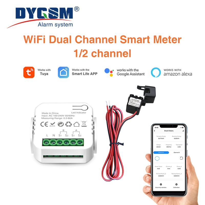 Smart Energy Monitor - Tuya Smart Wi-Fi Интеллектуальный счетчик энергии