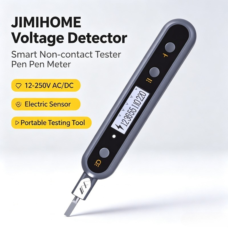 Smart Energy Monitor - Детектор напряжения JIMIHOME: Умный бесконтактный тестер-ручка