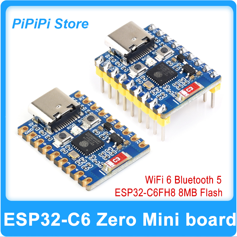 Smart Home Esp32 - Плата для разработки ESP32-C6 Zero Super