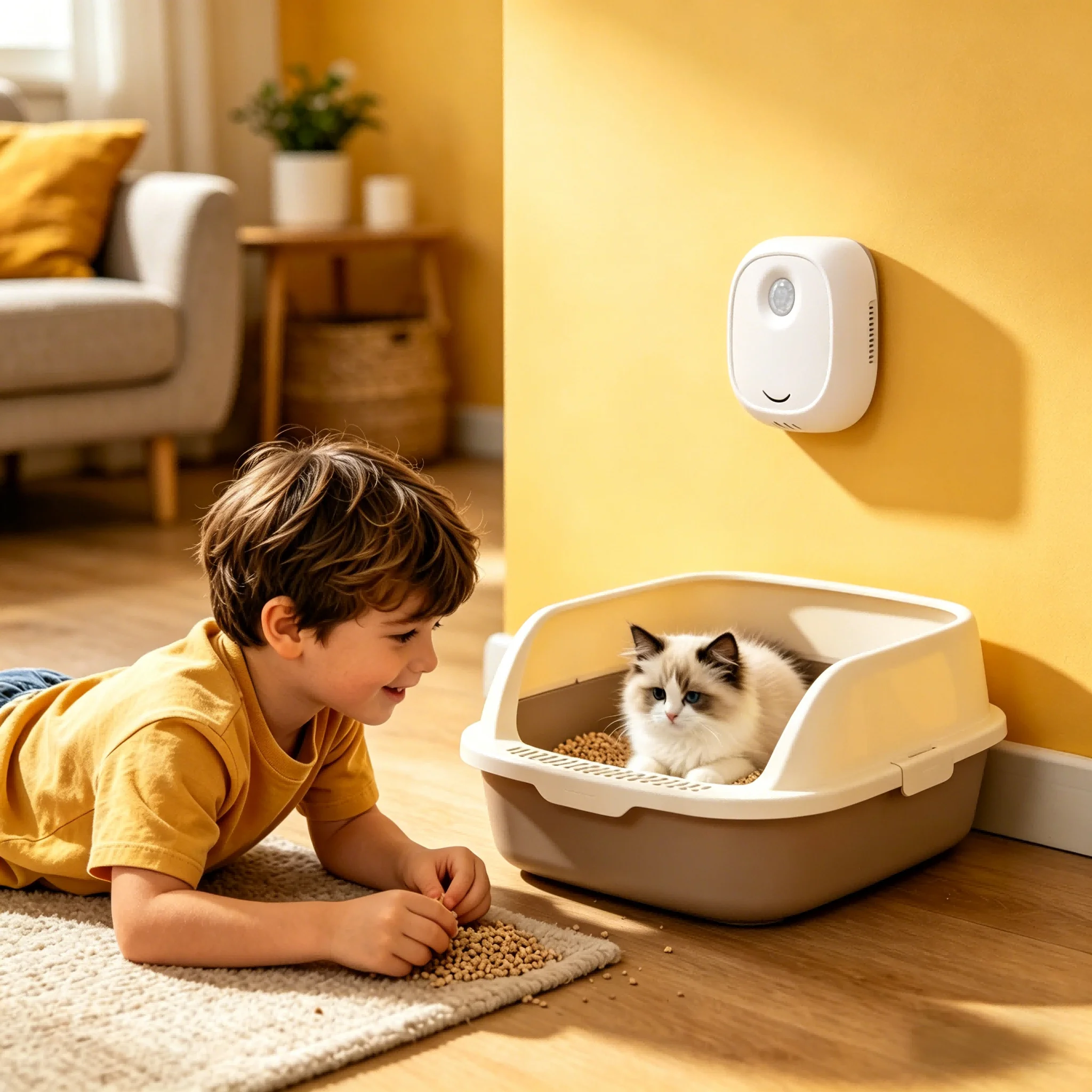 Smart Air Purifier - Умный очиститель воздуха с отрицательными ионами