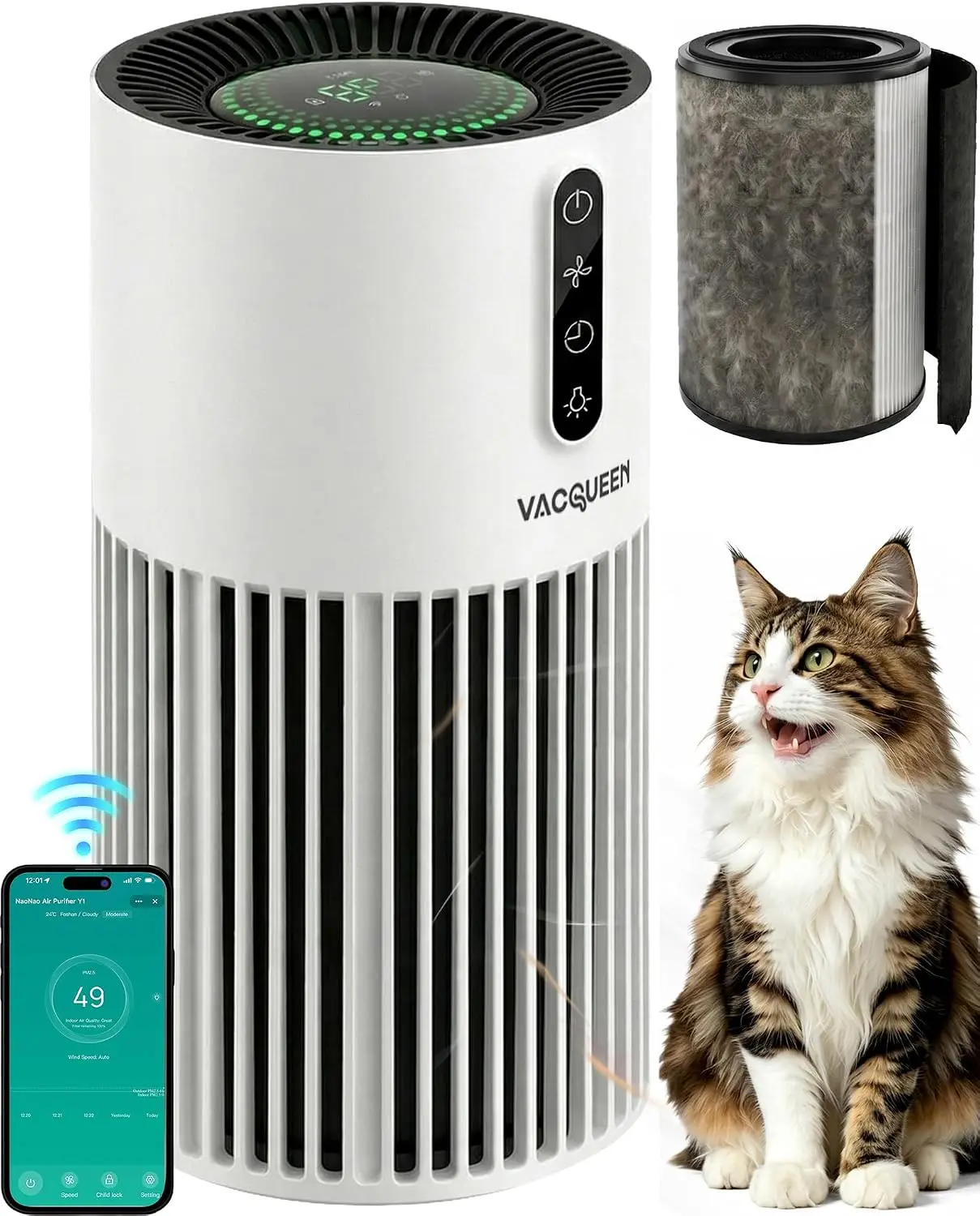 Smart Air Purifier - Очистители воздуха для домашних животных |