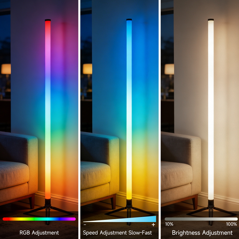 Умный светодиодный торшер RGB  – обзор и цена Smart Home Living Room