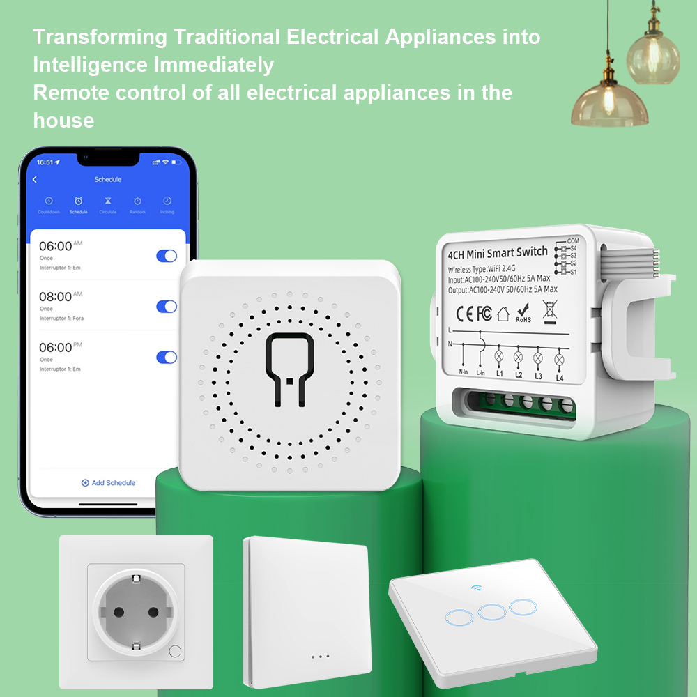 Умный WiFi-выключатель Tuya на – обзор и цена Smart Home Internet