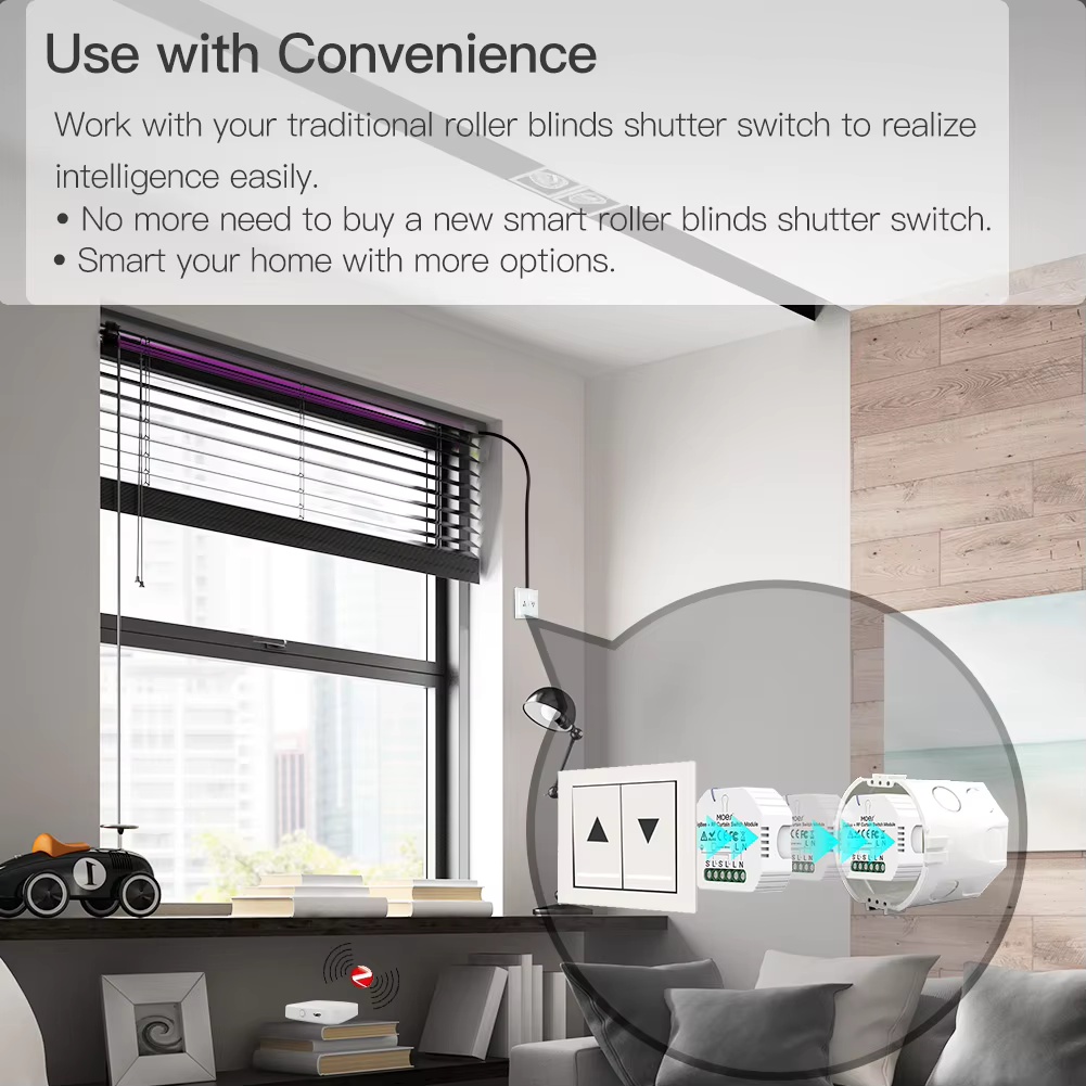 Модуль управления шторами MOES – обзор и цена Smart Home Moes