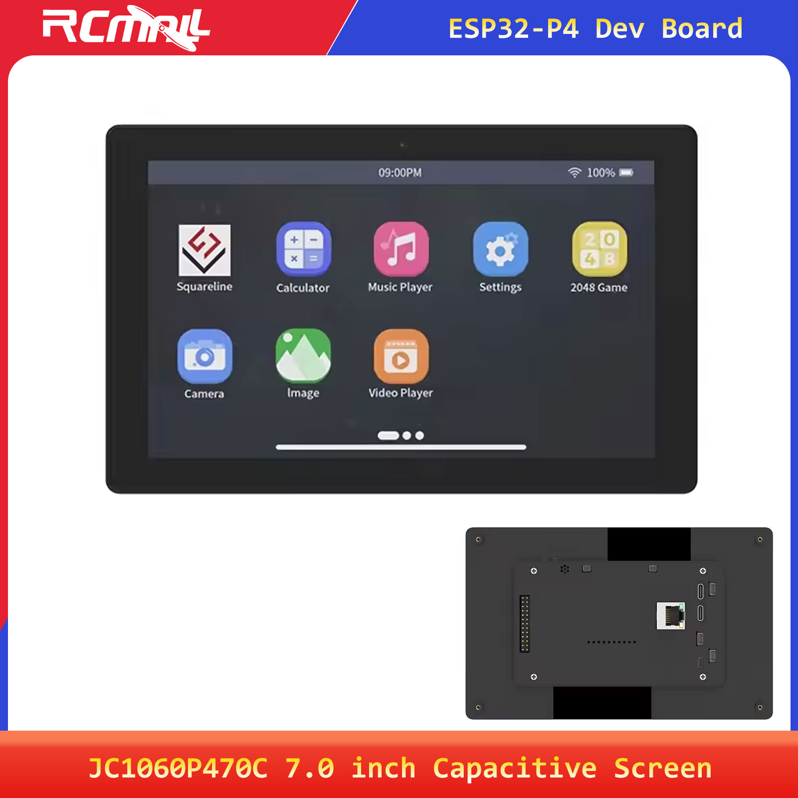 Плата разработки JC1060P470C с – обзор и цена Smart Home Esp32