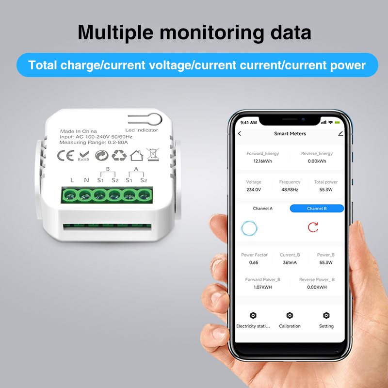 Tuya Smart Wi-Fi Интеллектуаль – обзор и цена Smart Energy Monitor