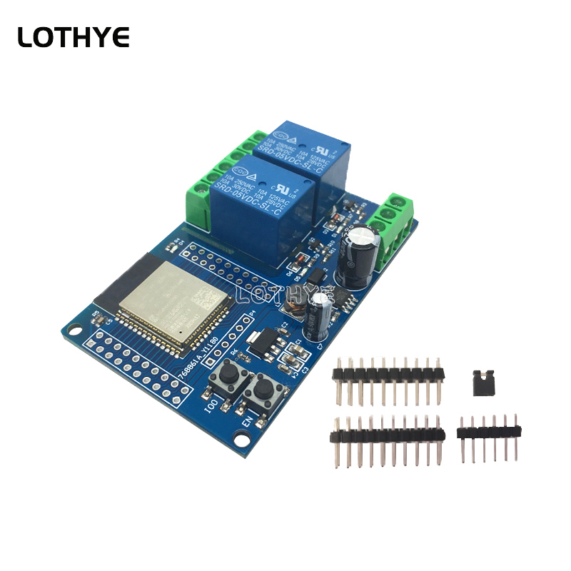 Модуль реле ESP32 с двумя кана – обзор и цена Smart Home Esp32