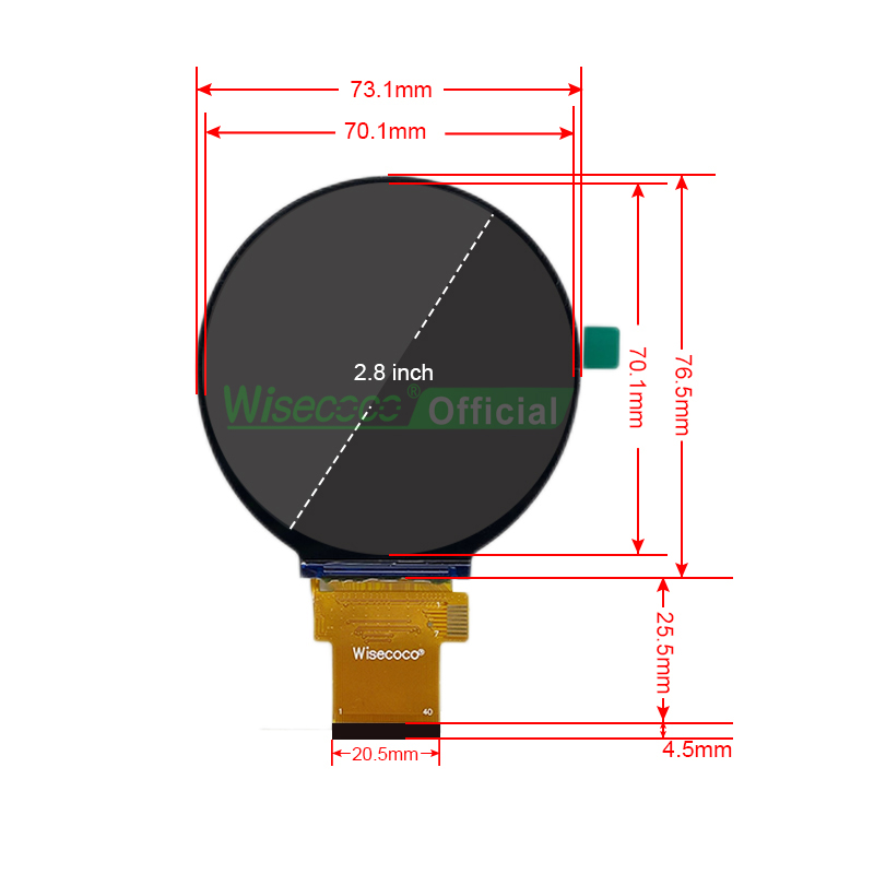 Круглый дисплей Wisecoco 2,8 д – обзор и цена Smart Home Utilities