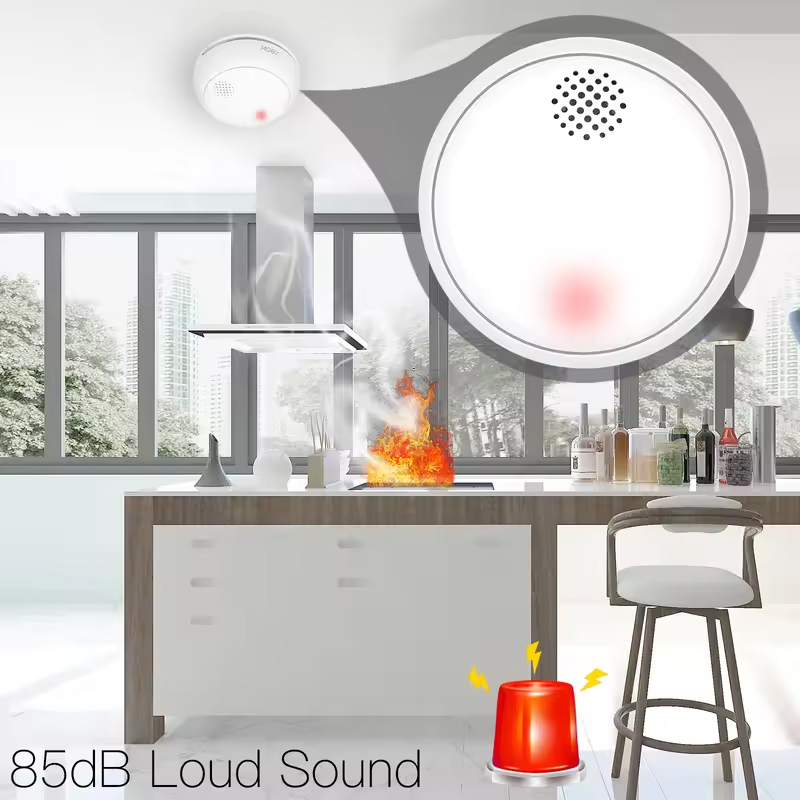 Беспроводной умный детектор ды – обзор и цена Smart Home Moes