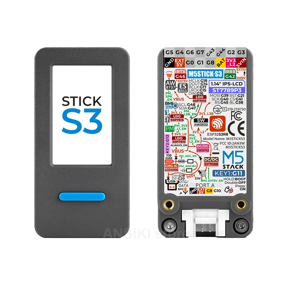 M5Stack M5StickS3 ESP32-S3: По – обзор и цена Smart Home Esp32