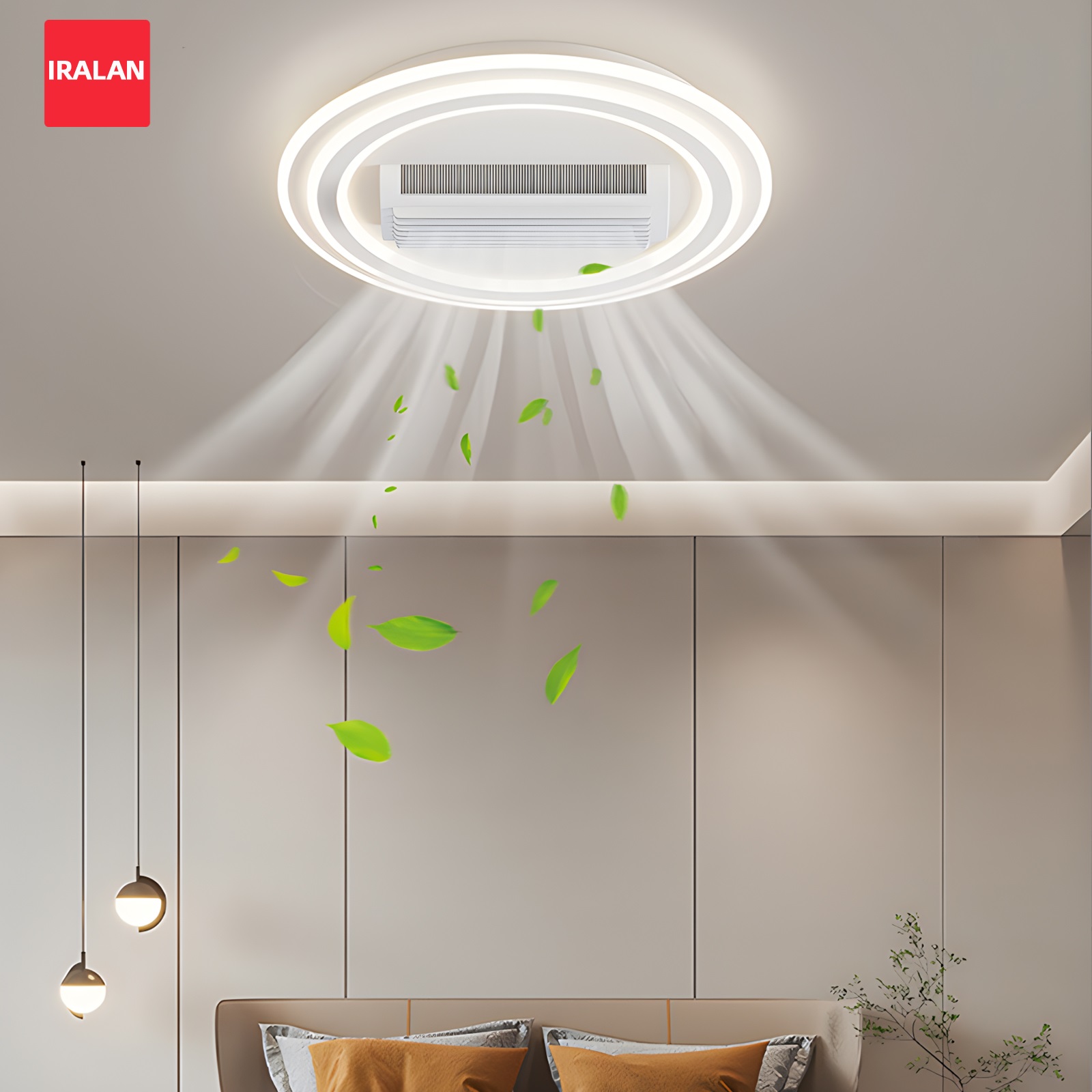 Современный потолочный вентиля – обзор и цена Smart Home Living Room