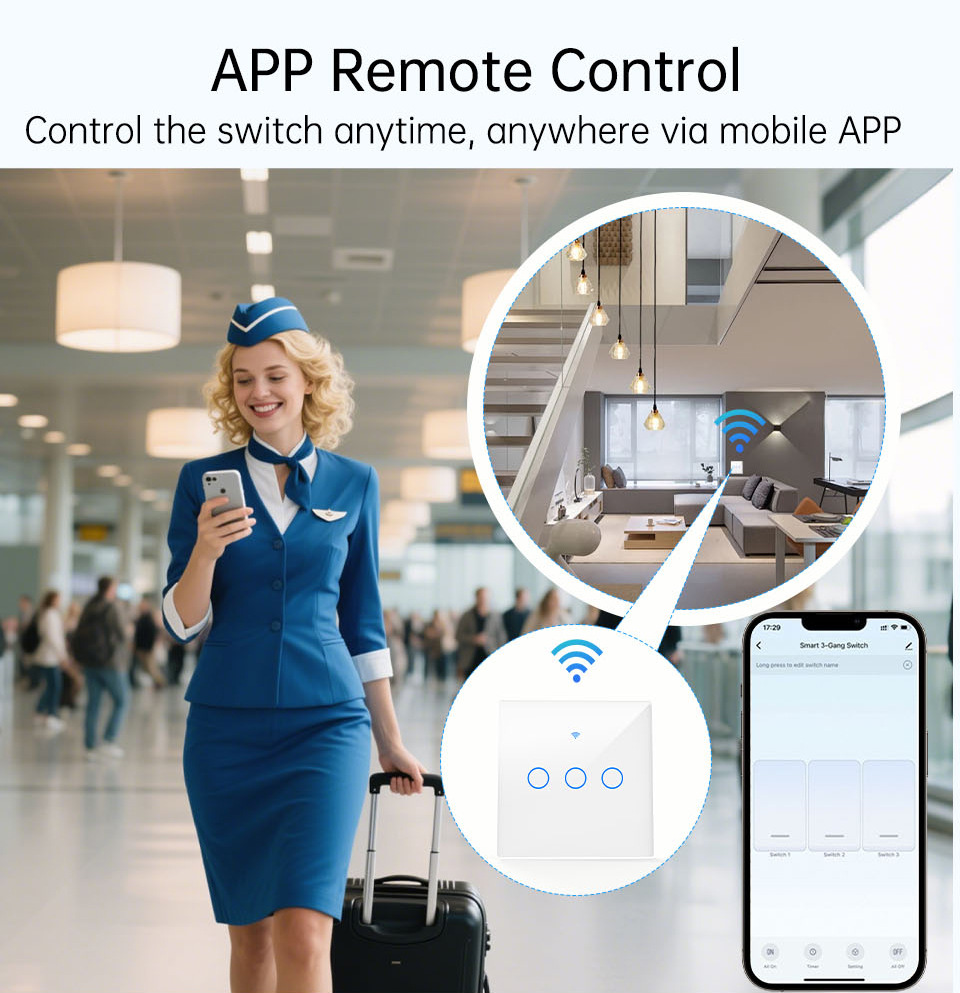 Умный сенсорный настенный выкл – обзор и цена Smart Home Internet