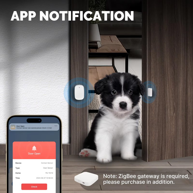 Датчик открытия окон и дверей  – обзор и цена Smart Home Moes