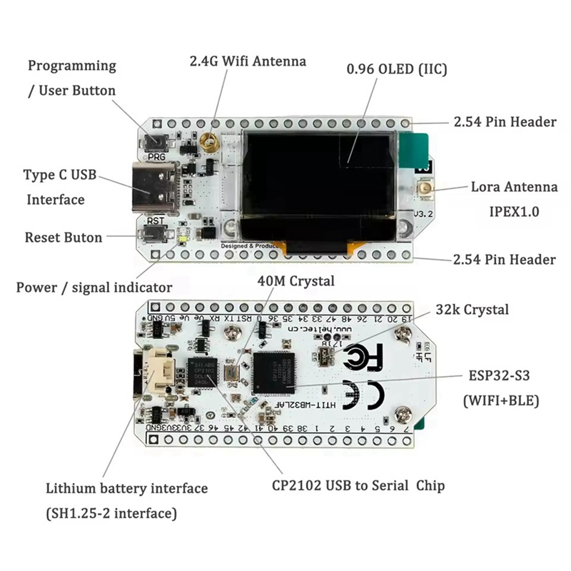 Плата разработки Heltec LoRa32 – обзор и цена Smart Home Esp32