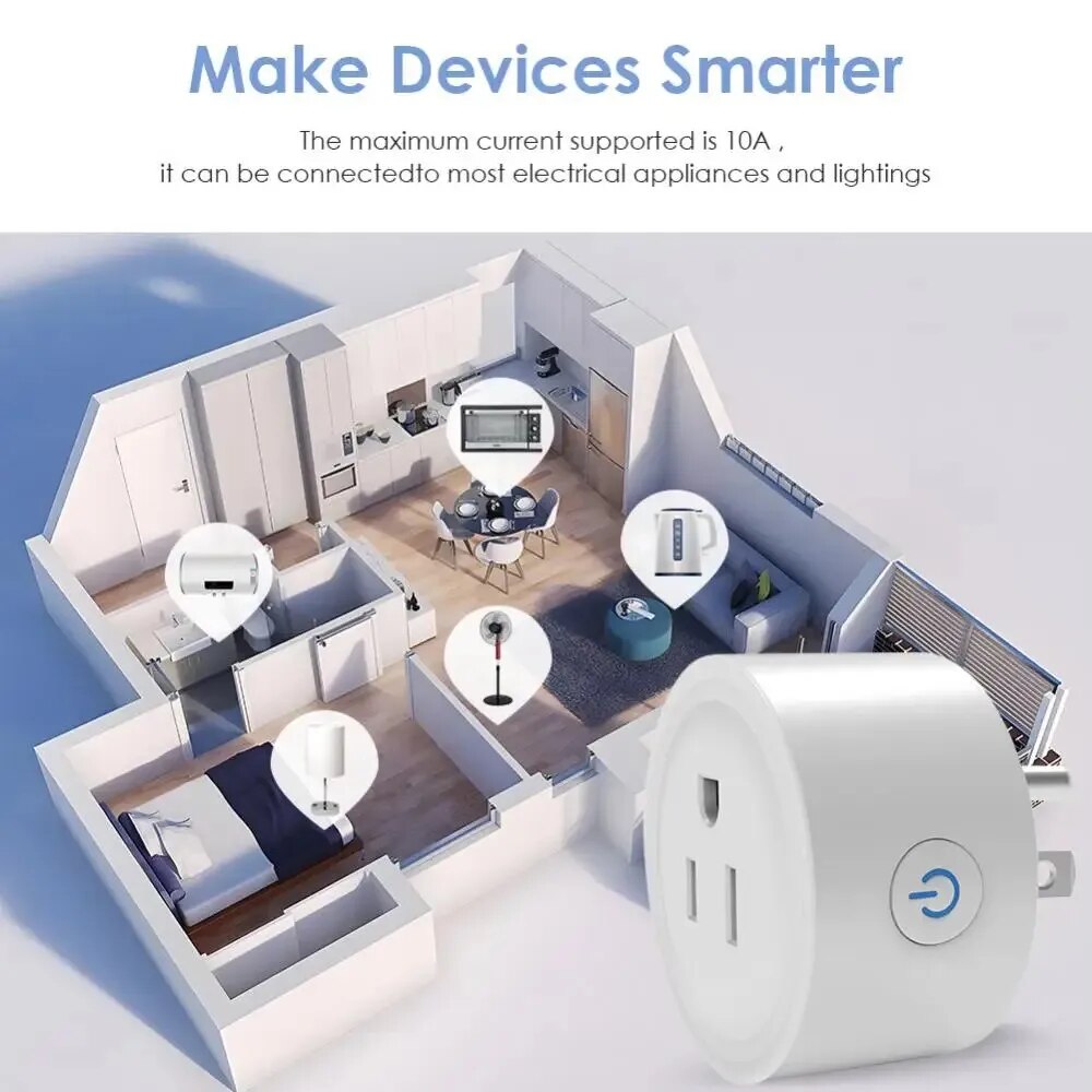 Tuya Smart Wi-Fi Plug Стандарт – обзор и цена Smart Home Utilities