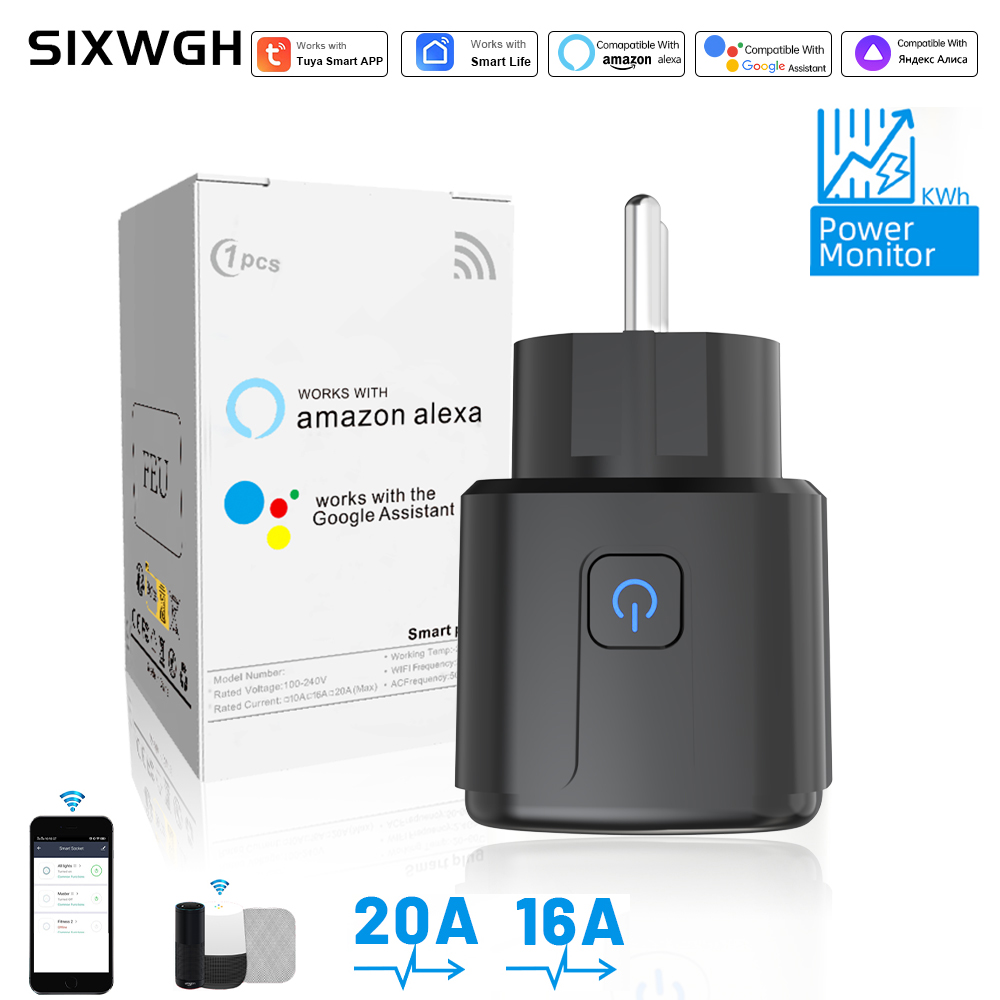 Умная розетка Tuya с Wi-Fi, ди – обзор и цена Smart Energy Monitor