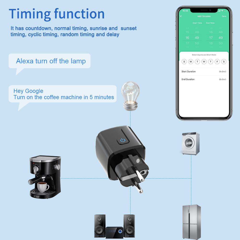 Умная розетка Tuya с Wi-Fi, ди – обзор и цена Smart Energy Monitor