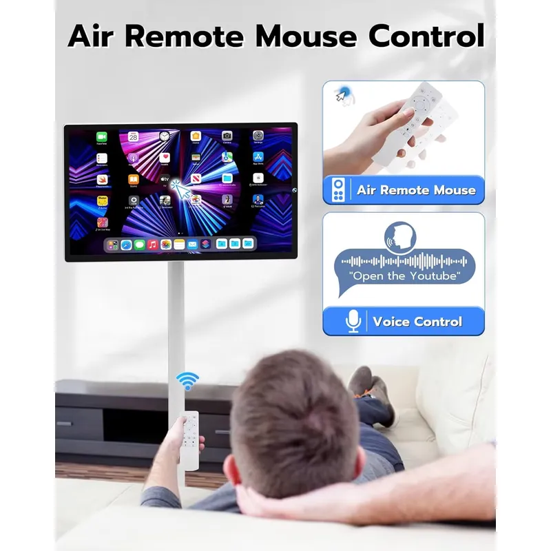 24-дюймовый портативный LED-мо – обзор и цена Smart Home Living Room