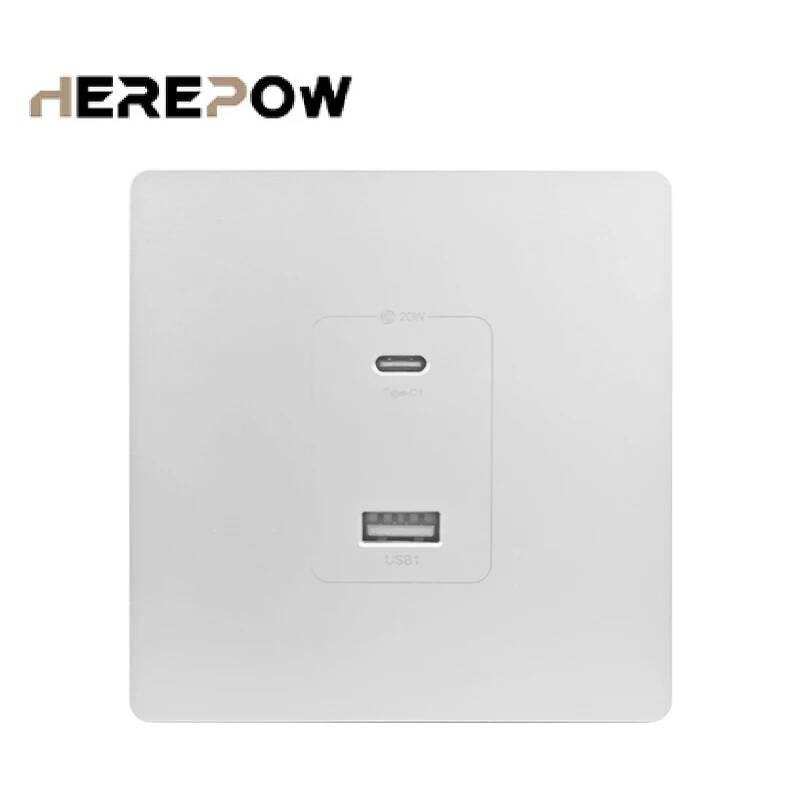 Настенная розетка Herepow с дв – обзор и цена Smart Home Utilities