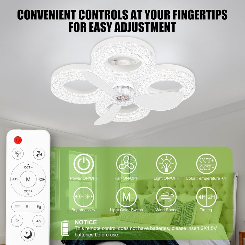 Умный светодиодный потолочный  – обзор и цена Smart Home Living Room