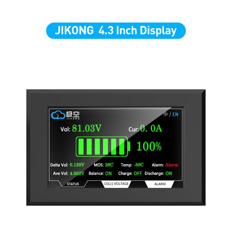 Модуль JK BMS RS485 CAN с ЖК-д – обзор и цена Smart Energy Monitor