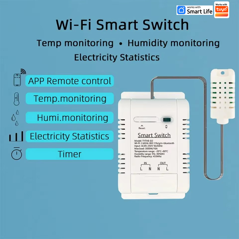 Умный термостат-выключатель Tu – обзор и цена Smart Energy Monitor
