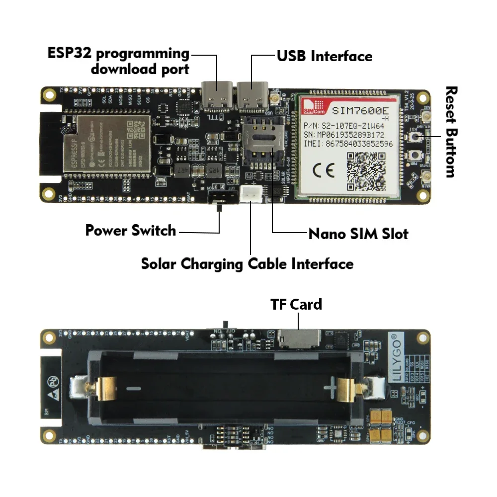 В НАЛИЧИИ LILYGO T-SIM7600G-H  – обзор и цена Smart Home Esp32