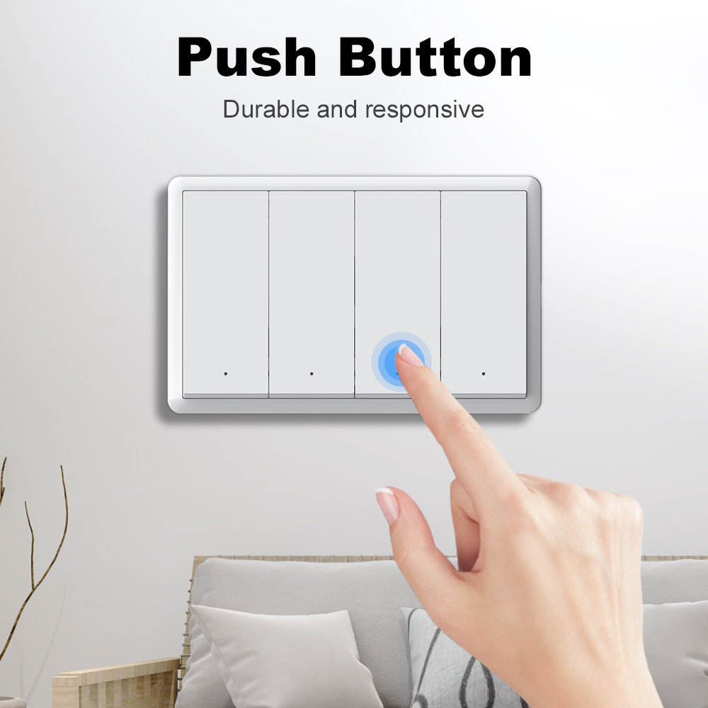 Умный выключатель MANHOT ZigBe – обзор и цена Smart Home Internet