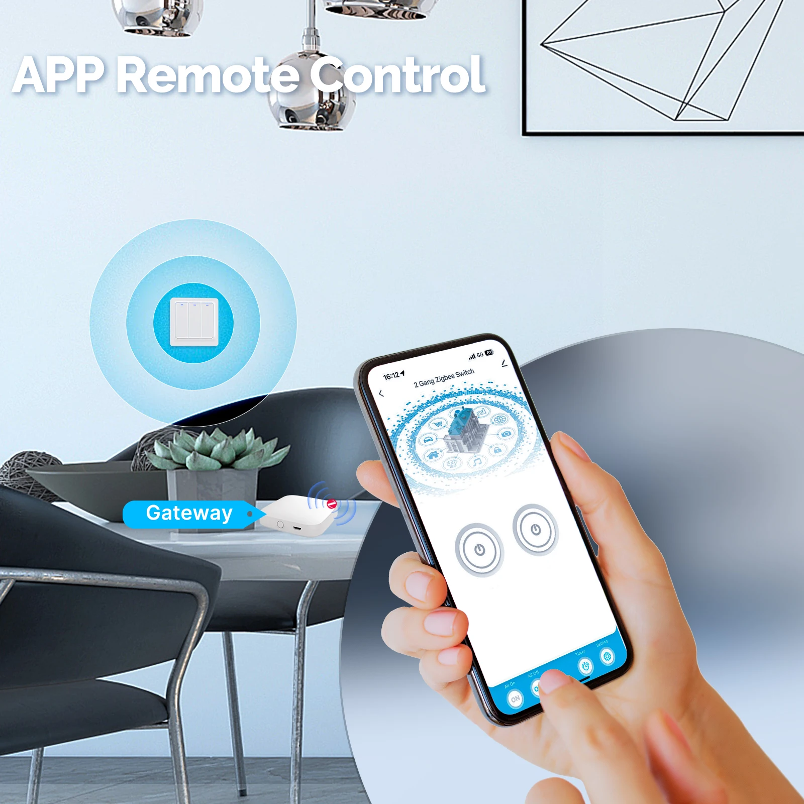 Умный выключатель света MOES Z – обзор и цена Smart Home Moes
