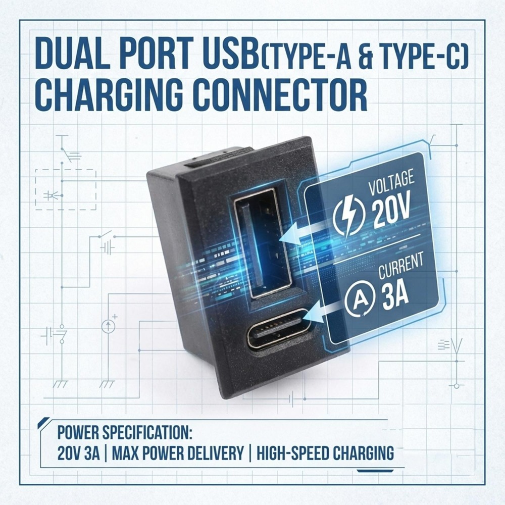 Двойной USB Type-C разъем (гне – обзор и цена Smart Home Utilities