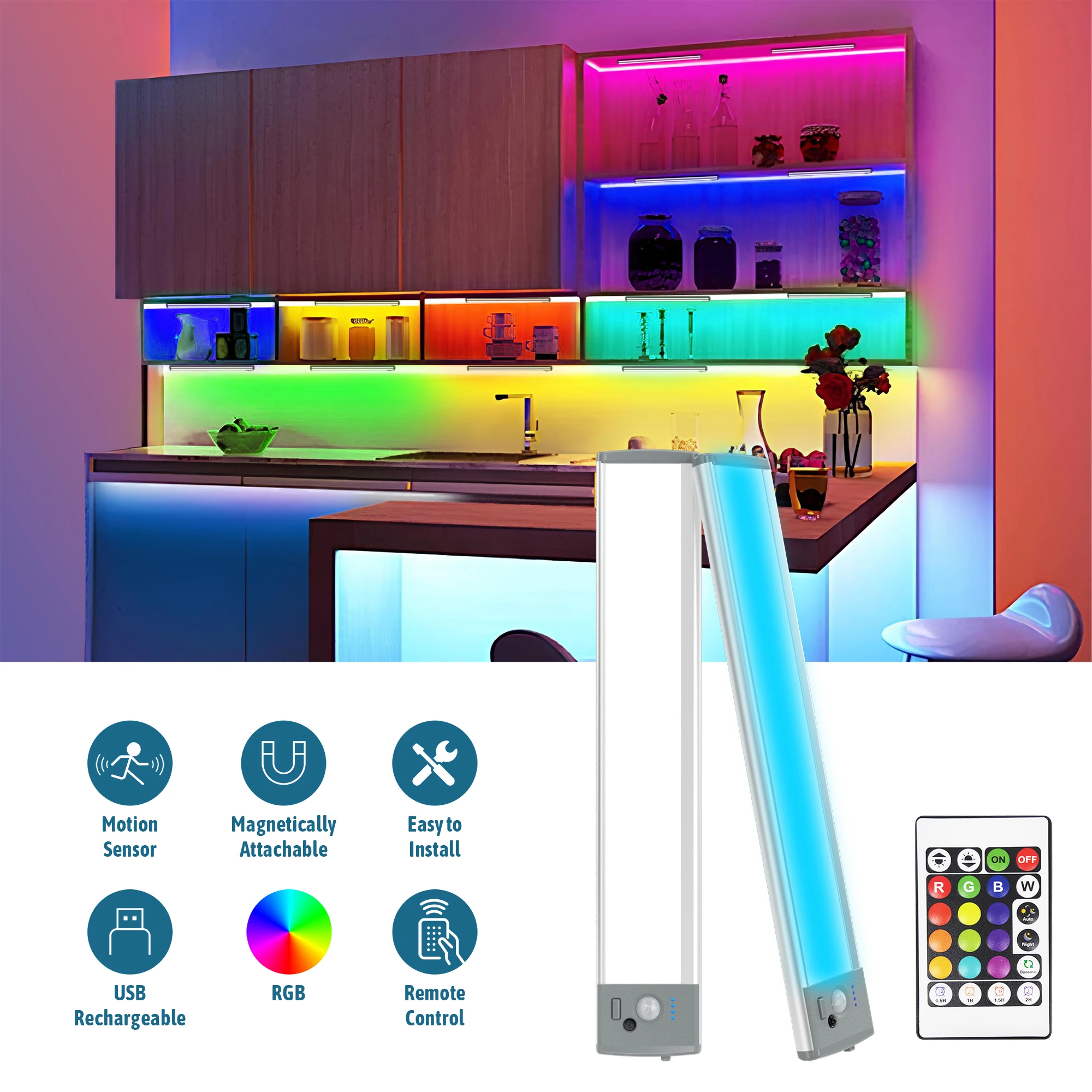 Умные перезаряжаемые цветные ф – обзор и цена Smart Home Living Room
