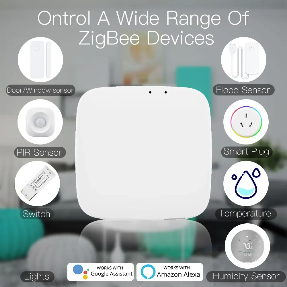 Tuya ZigBee 3.0 Smart Gateway  – обзор и цена Smart Home Moes