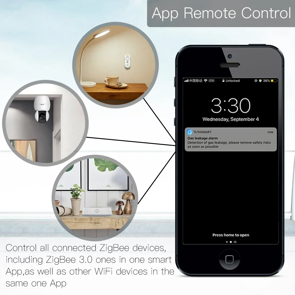 Tuya ZigBee 3.0 Smart Gateway  – обзор и цена Smart Home Moes